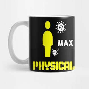 physical distancing Mug